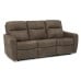 Camas Reclining Leather Sofa or Set with Power Tilt Headrest